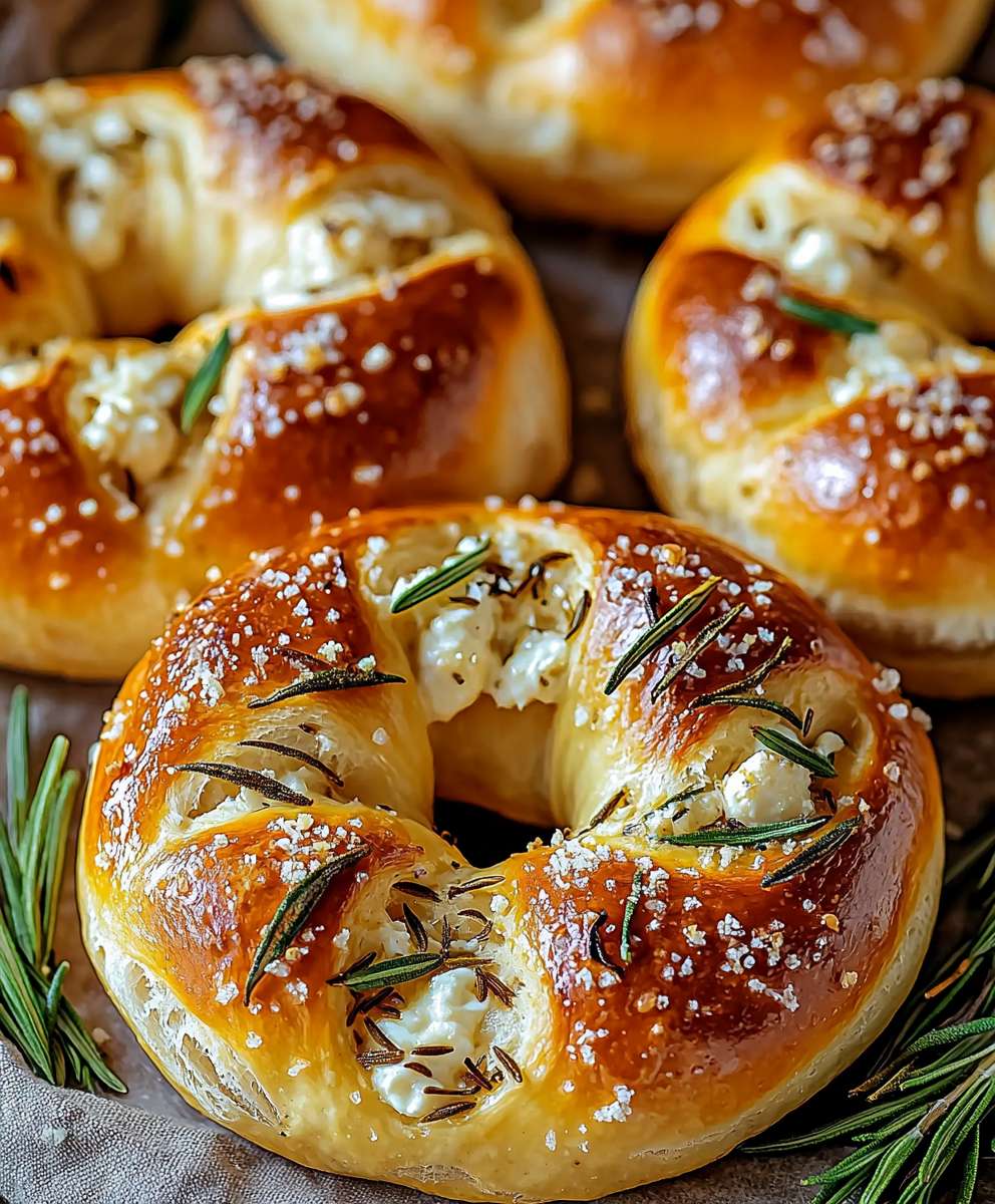 Mozzarella Stuffed Soft Pretzels