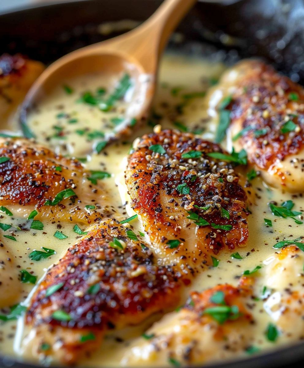 Creamy Garlic Parmesan Chicken