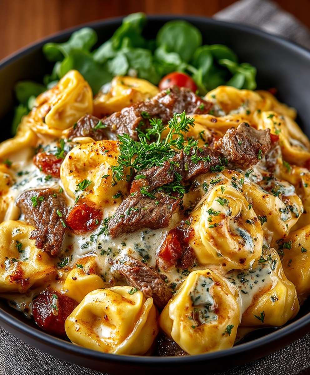 Cheesesteak Tortellini