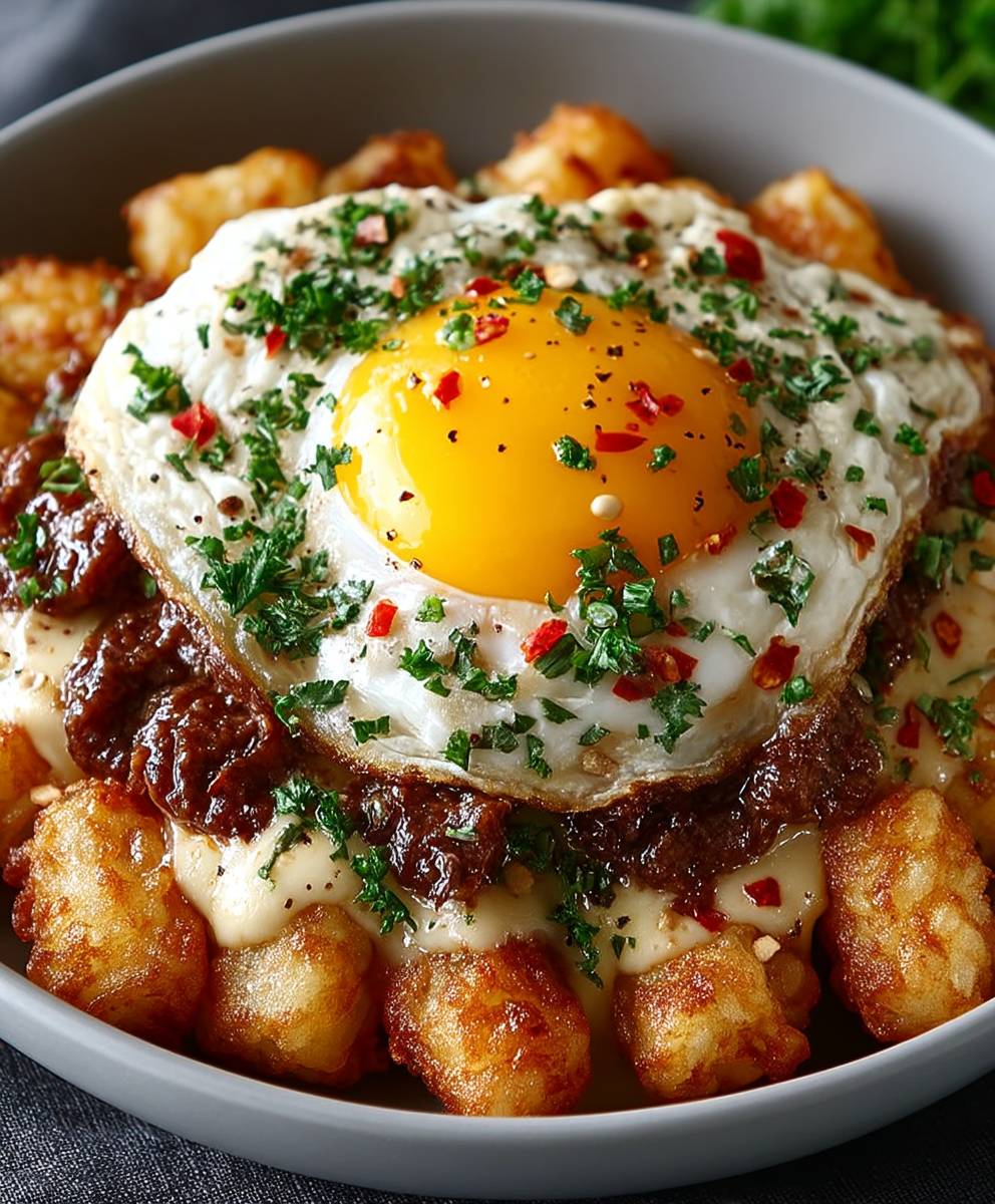 Tater Tot Breakfast Bowl