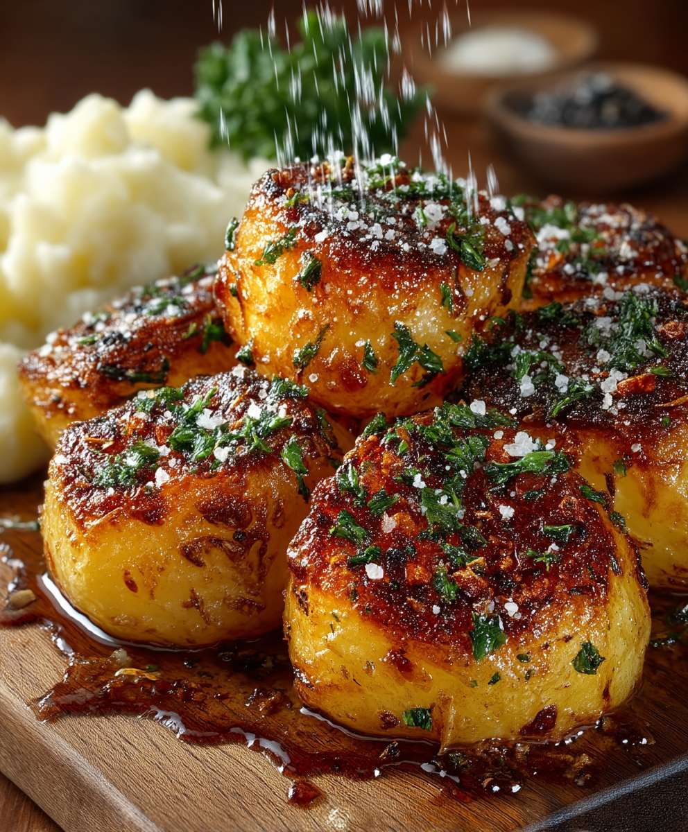Garlic Butter Potatoes