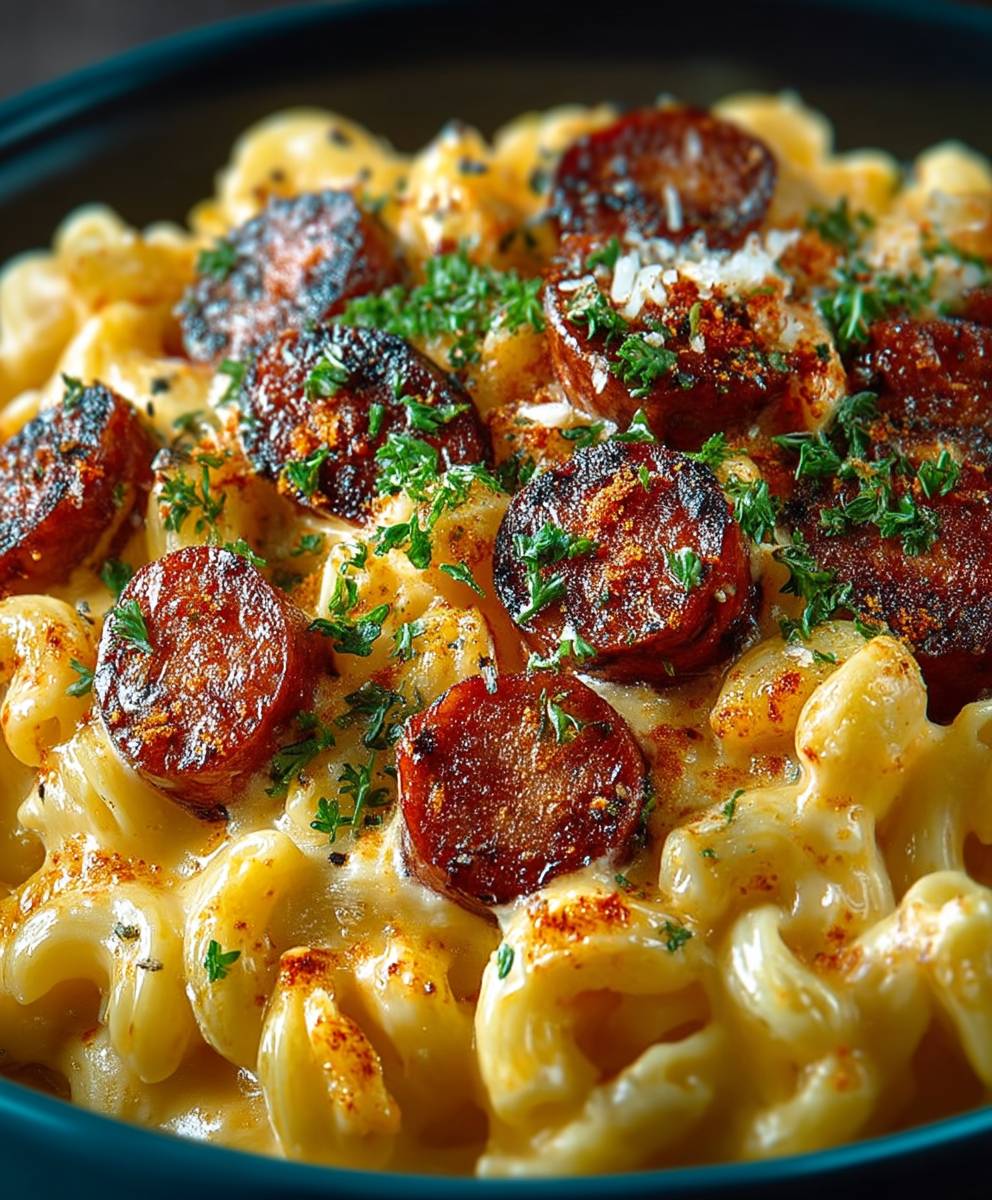Kielbasa Mac and Cheese