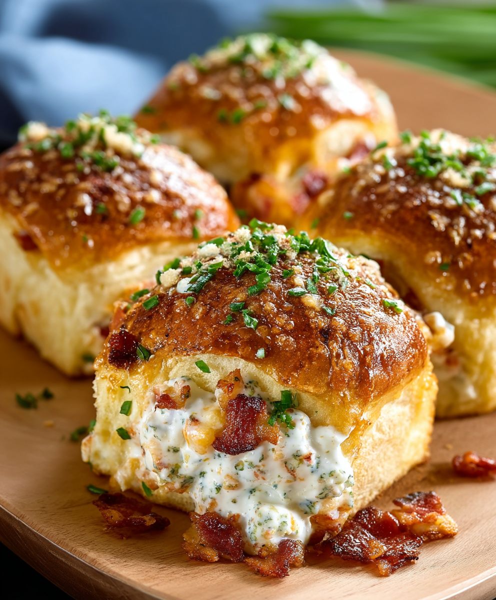 Chicken Bacon Ranch Rolls