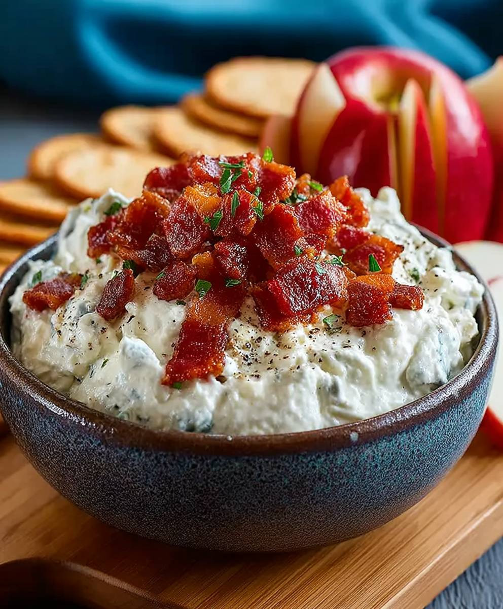 Maple Bacon Cream Cheese Dip