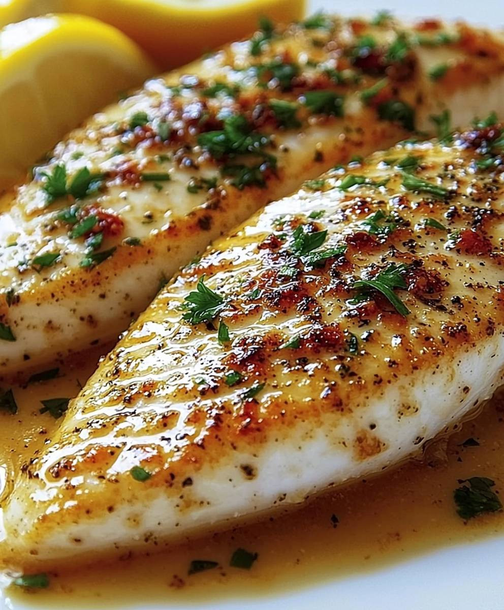 Garlic Butter Tilapia Dish