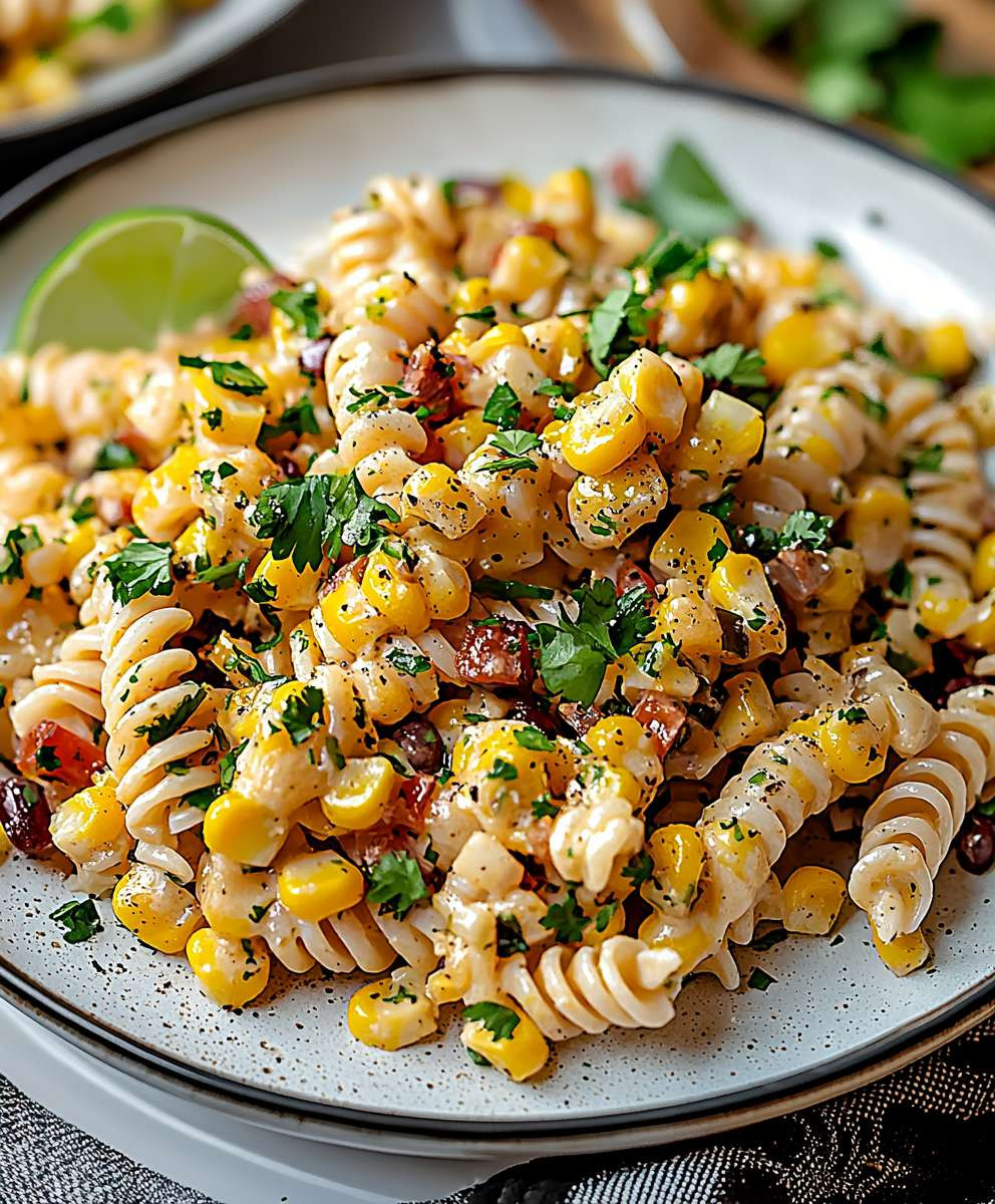 Mexican Street Corn Pasta Salad