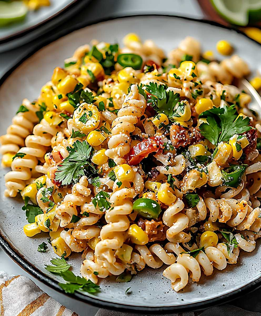 Mexican Street Corn Pasta Salad
