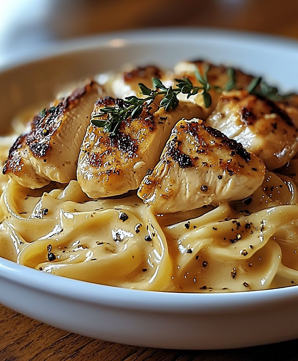 Chicken Buttered Noodles Dish