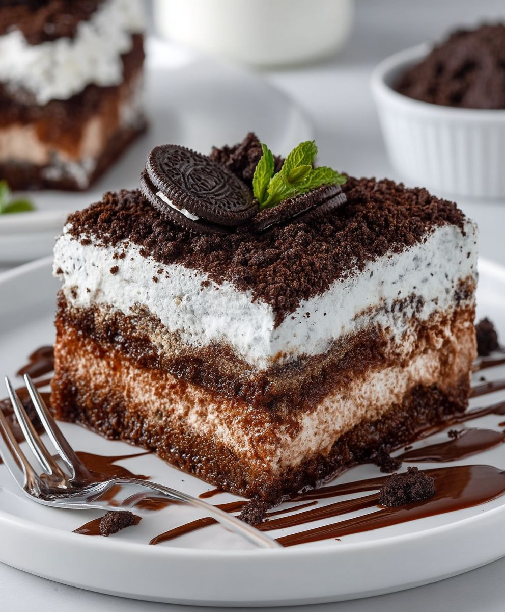 Oreo Lasagna Dessert