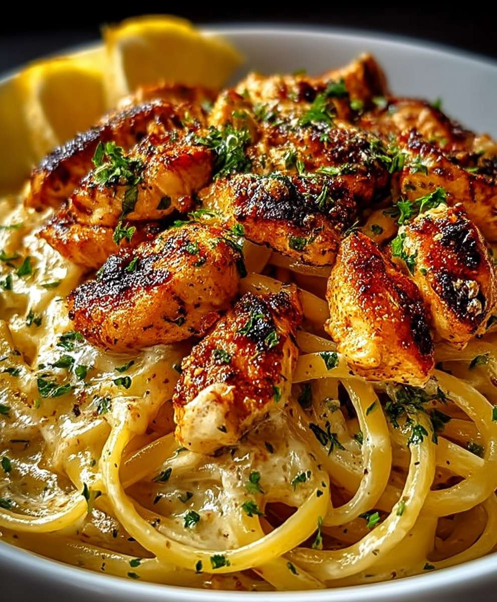 Creamy Chicken Linguine