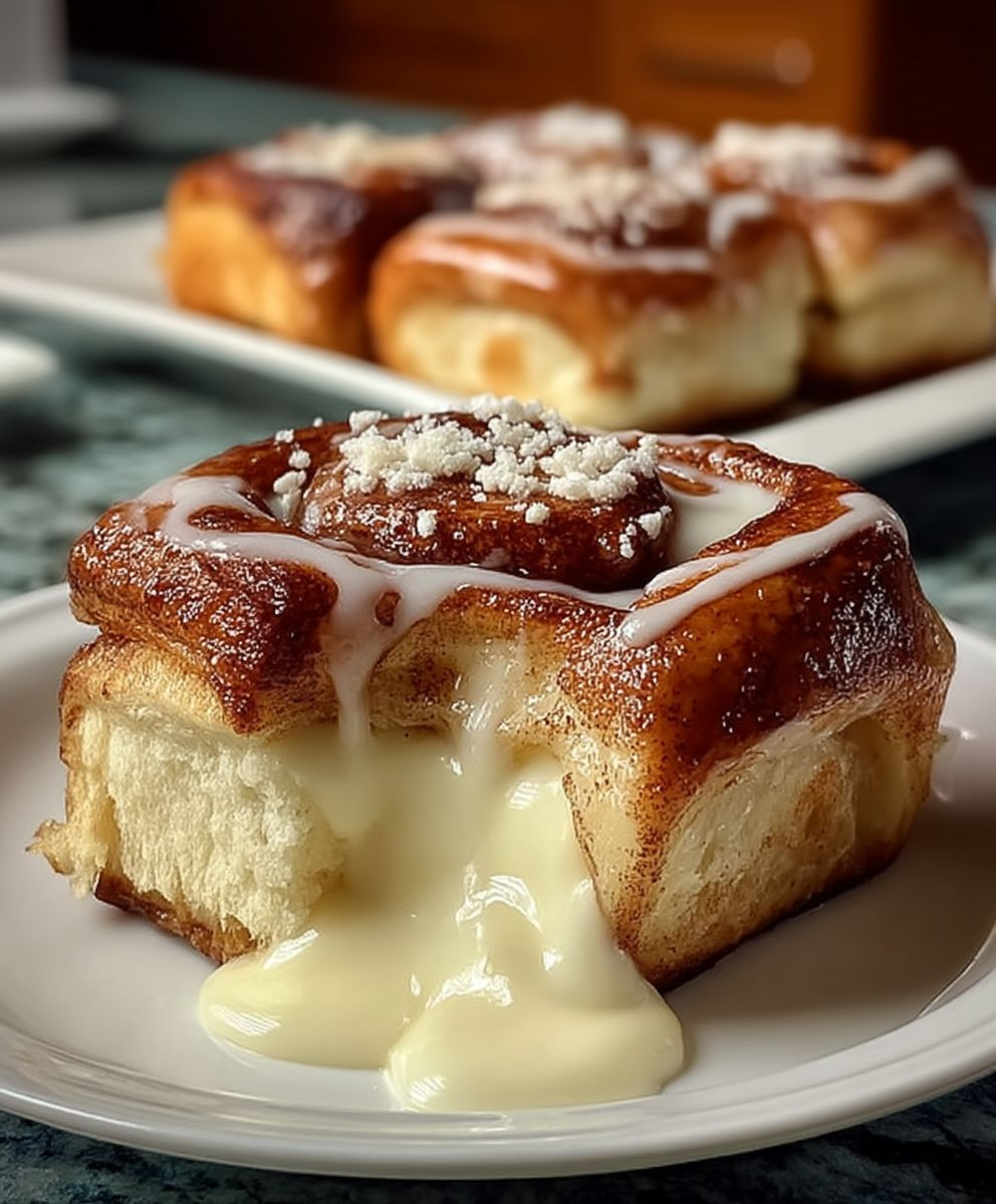 Hawaiian Cream Cheese Cinnamon Rolls