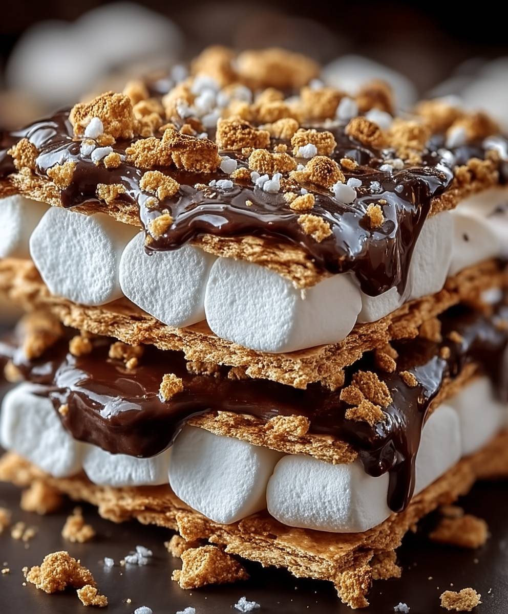 Smores crack bars