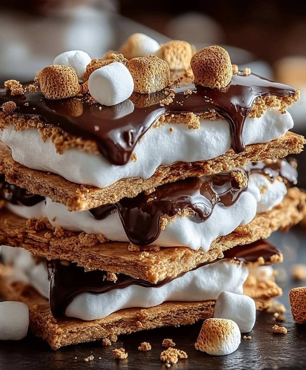 Smores crack bars