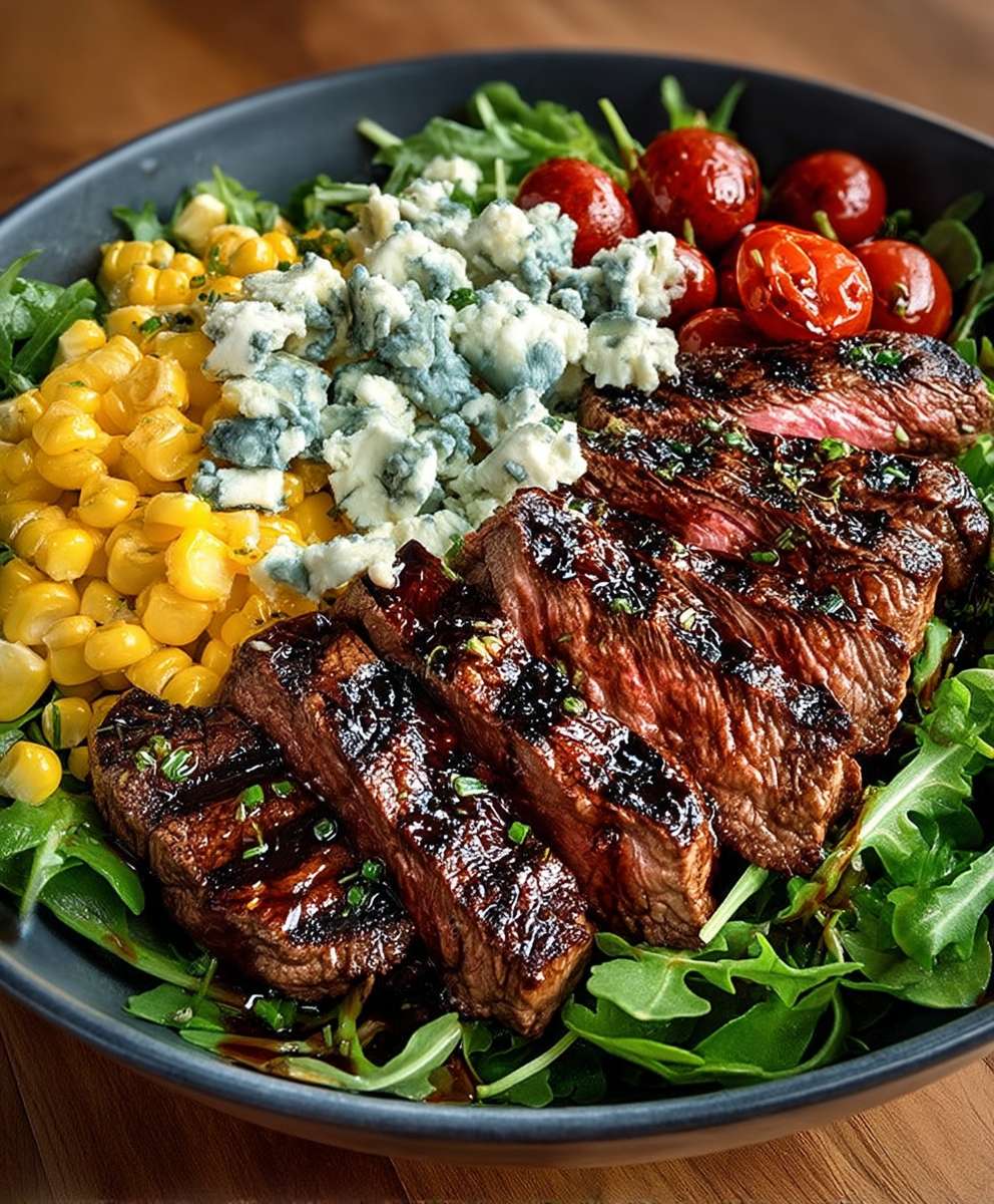 Grilled Balsamic Steak Salad