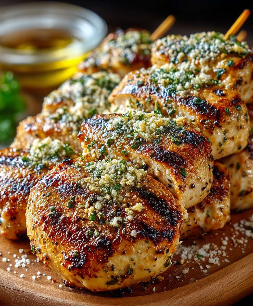 Garlic Parmesan Grilled Chicken