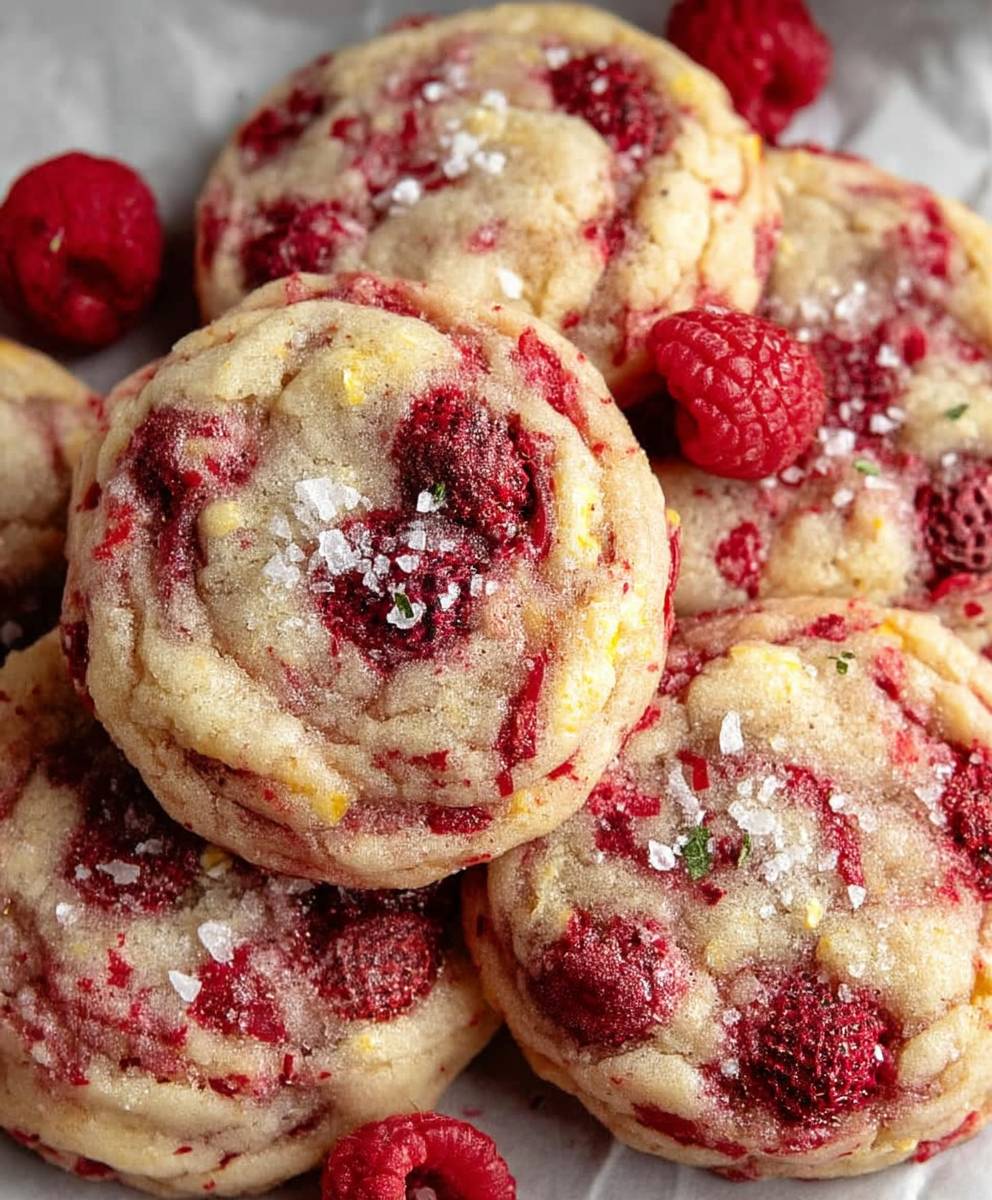 Lemon Raspberry Cookies