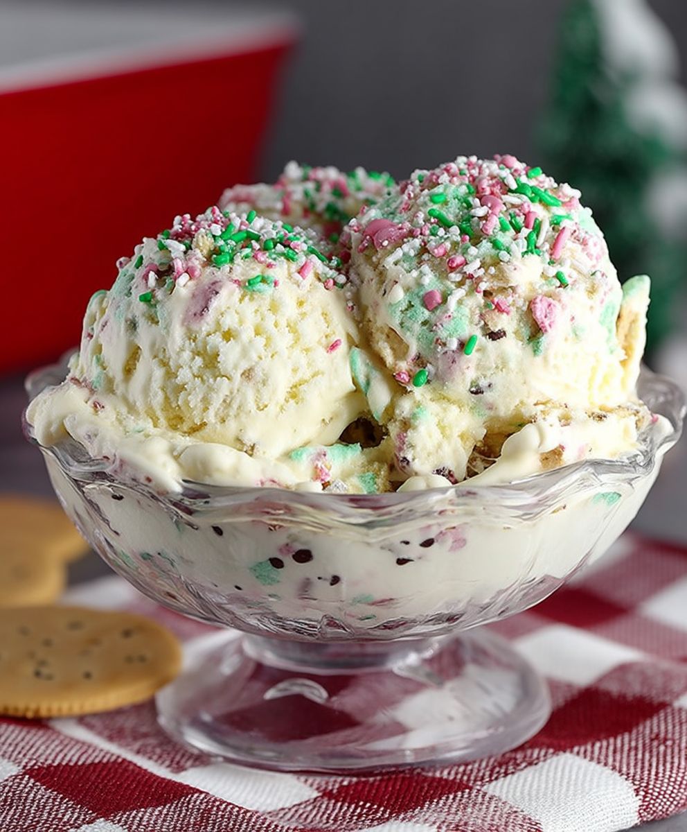 Christmas Cookie Ice Cream