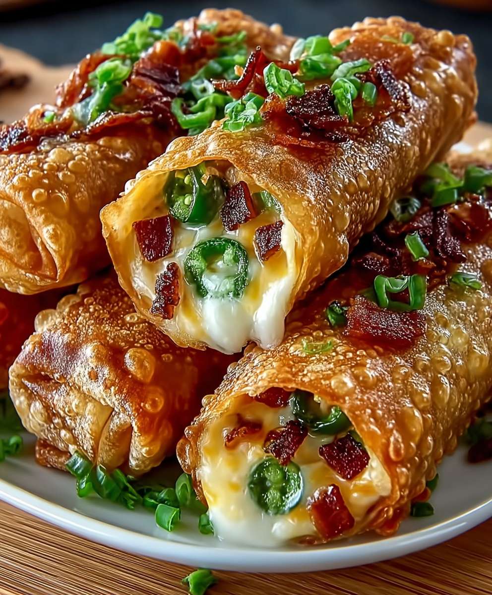 Bacon Jalapeno Popper Eggrolls