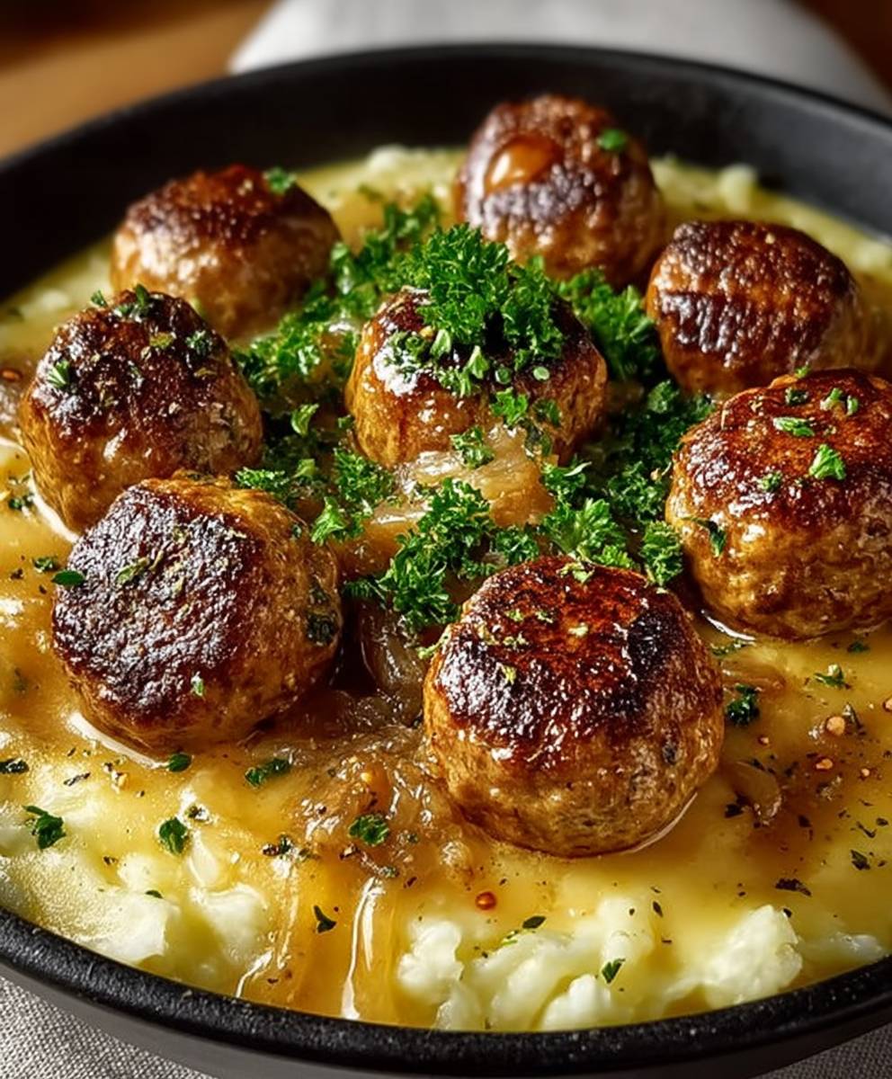Meatballs and Gravy