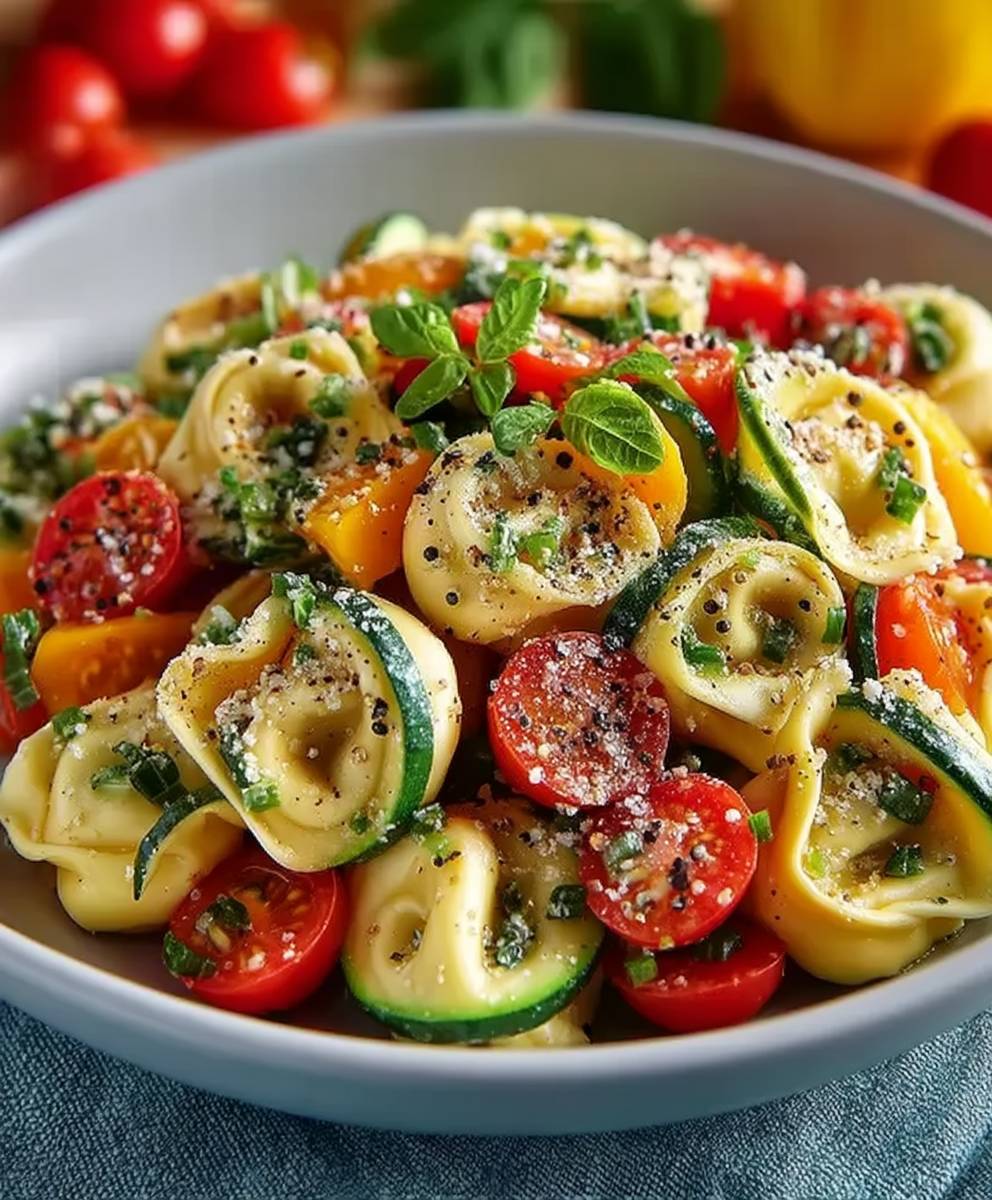 Tortellini with Summer Veggies