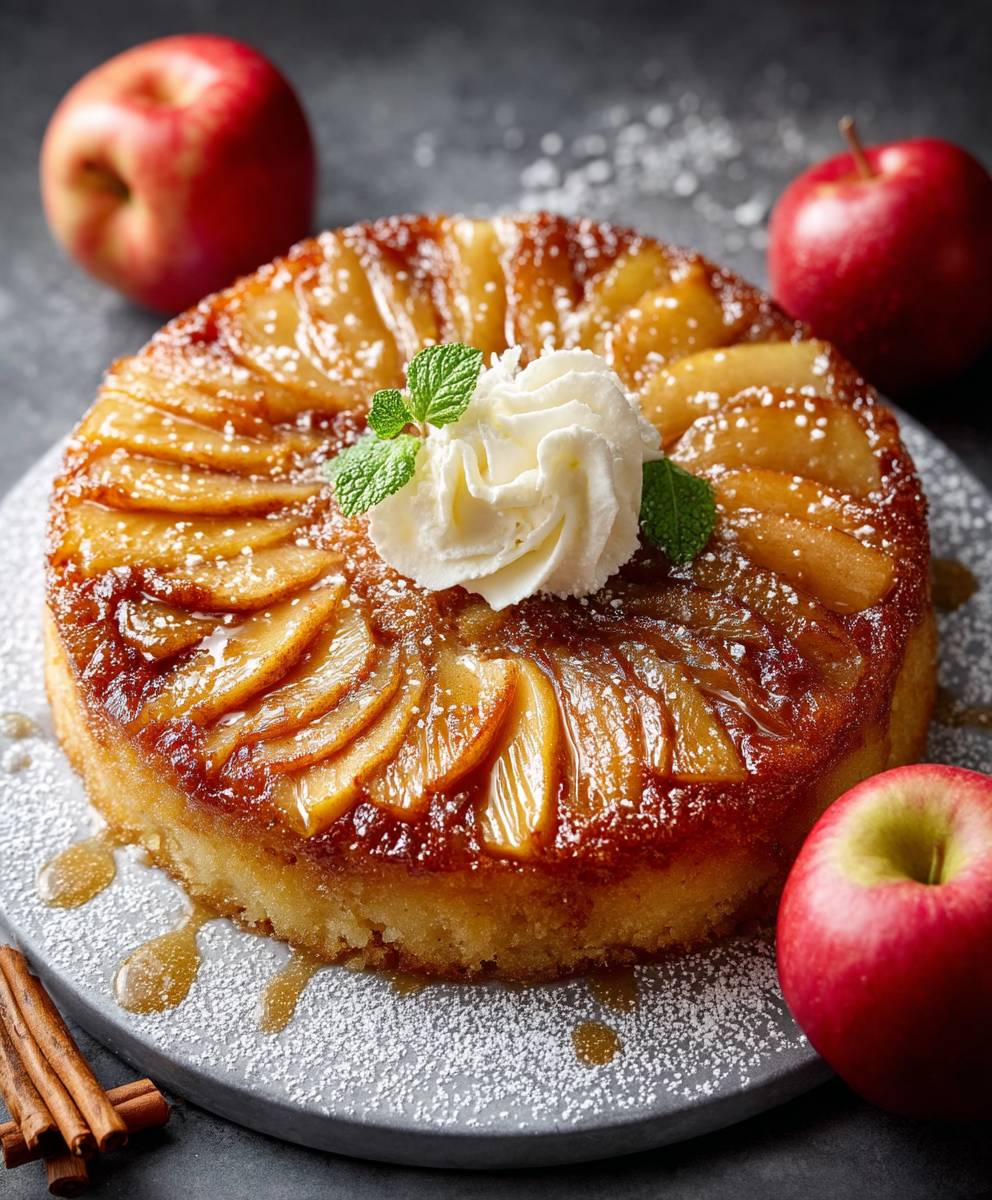 Apple Upside Down Cake