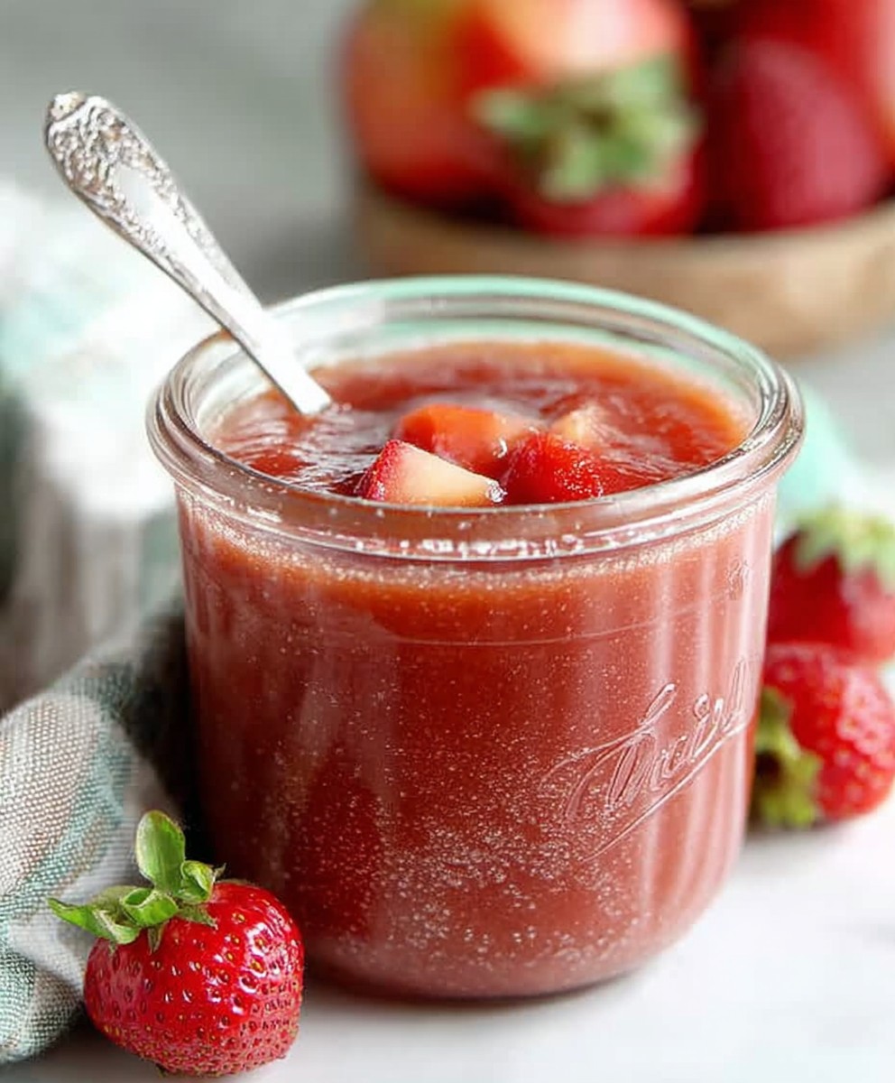 Strawberry Applesauce Instant Pot