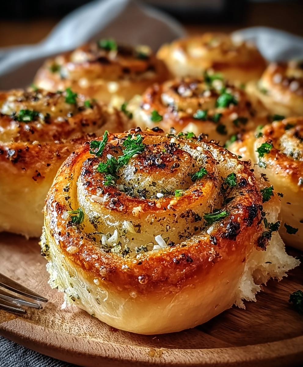 Garlic Swirl Rolls