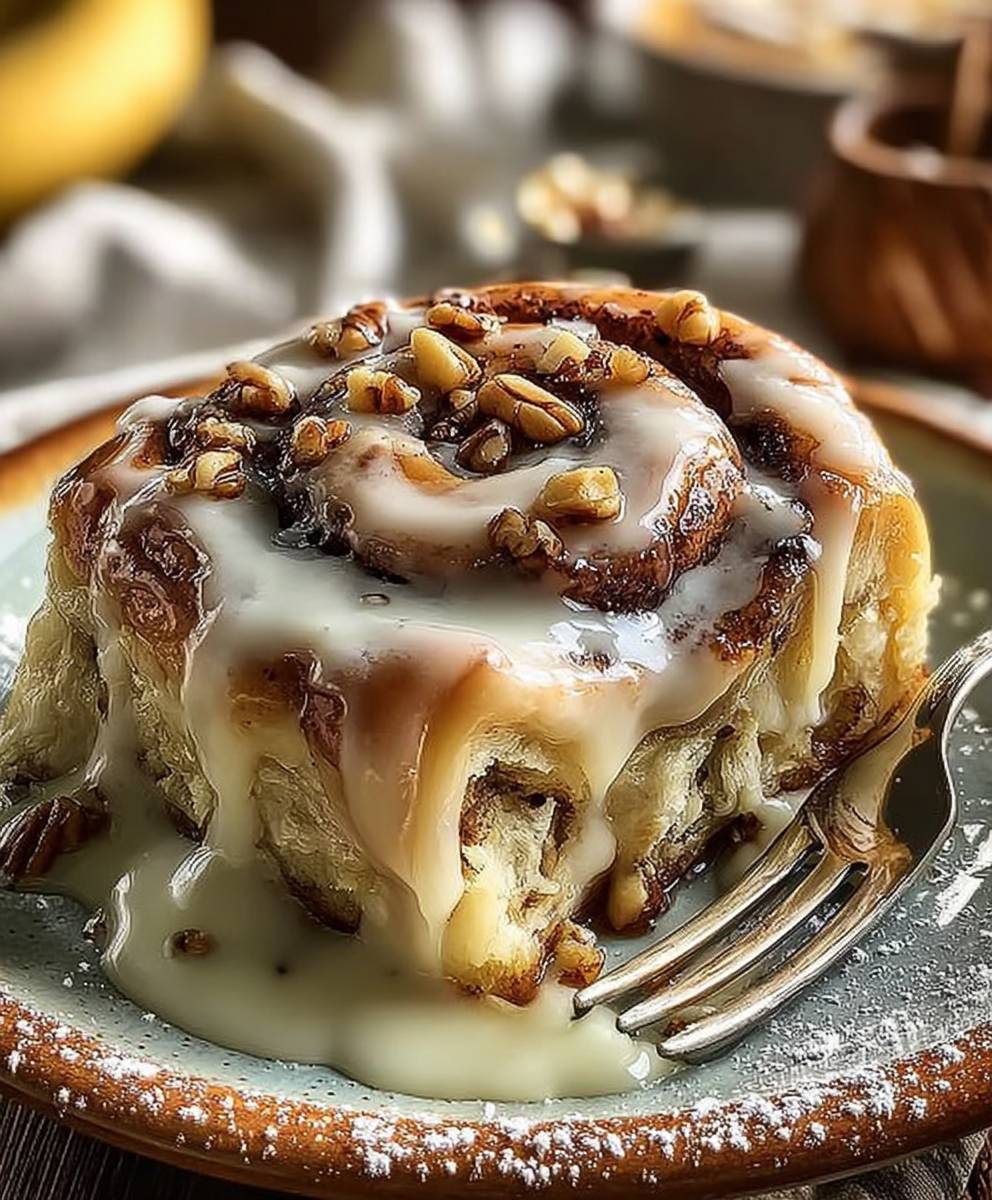 Banana Cinnamon Rolls