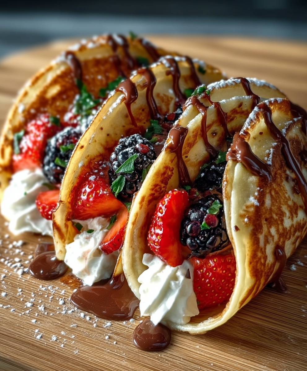 Pancake tacos