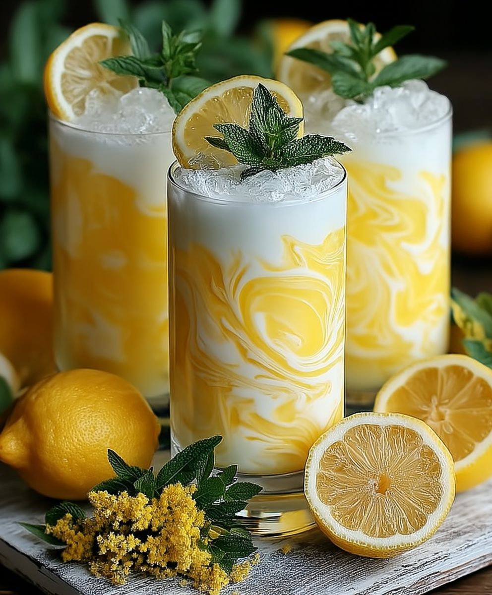 Condensed Milk Lemonade