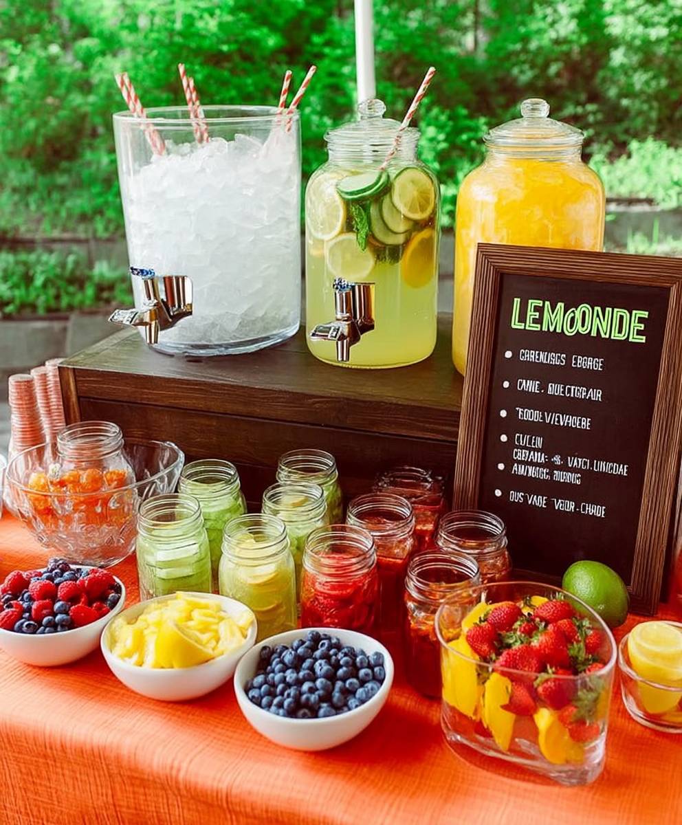 Ultimate Lemonade Bar Ideas