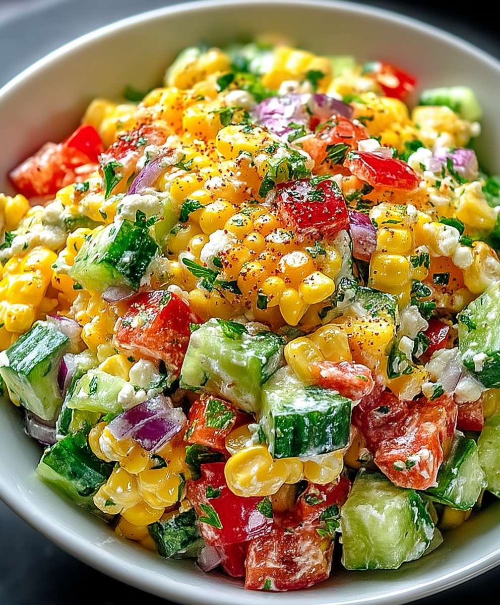 Easy summer corn salad