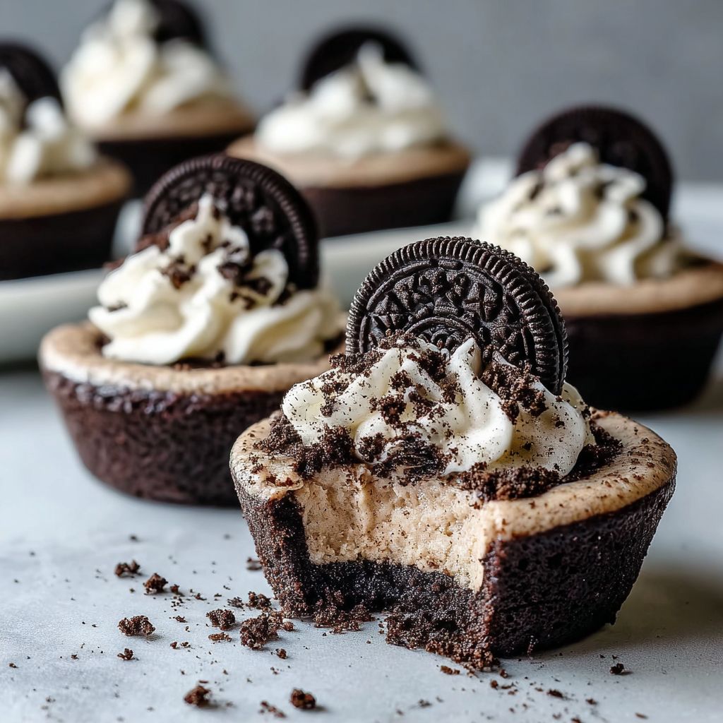 Oreo Cheesecake Cookie Cups