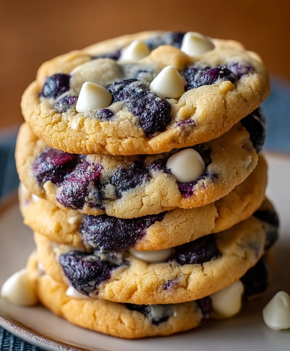 Blueberry cheesecake cookies