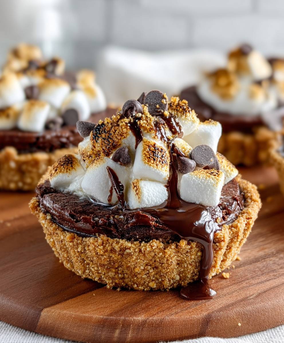 Mini Smores Pies