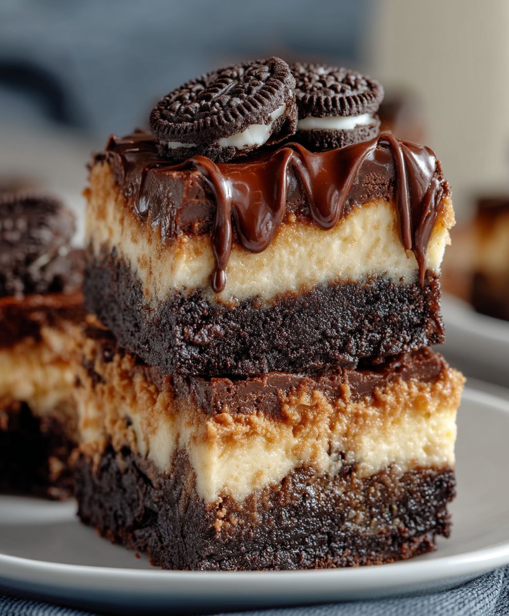 Brownie Cheesecake Bars