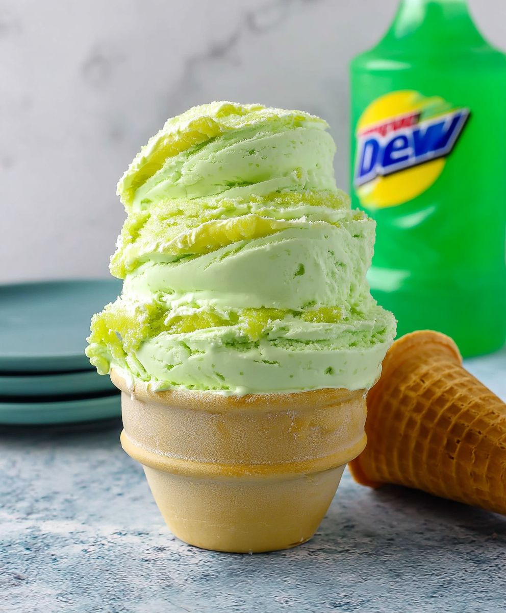 Mountain Dew ice cream