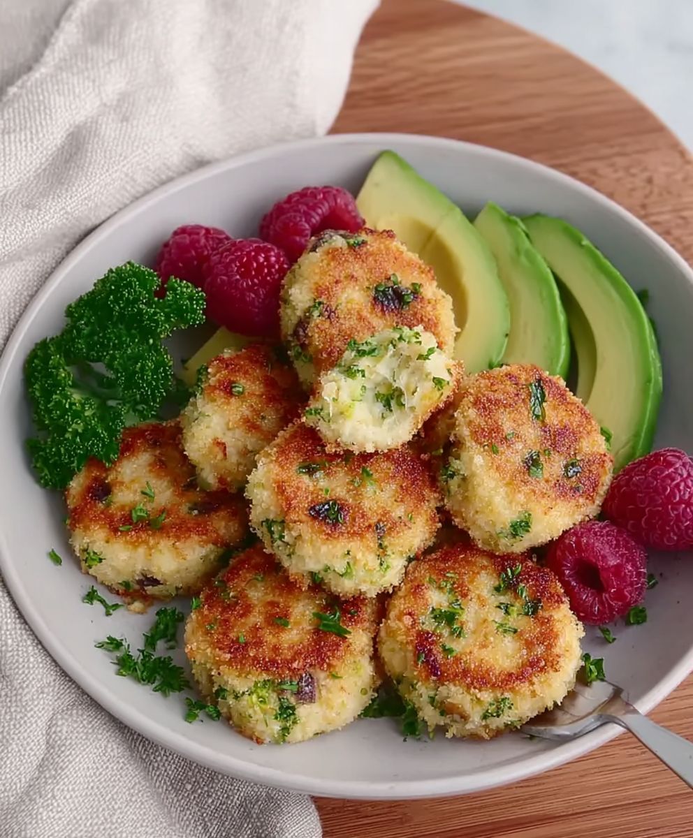 Chicken Broccoli Nuggets for Baby