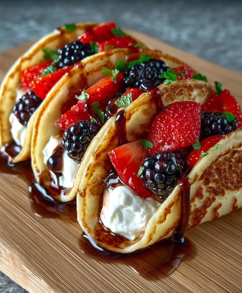 Pancake tacos