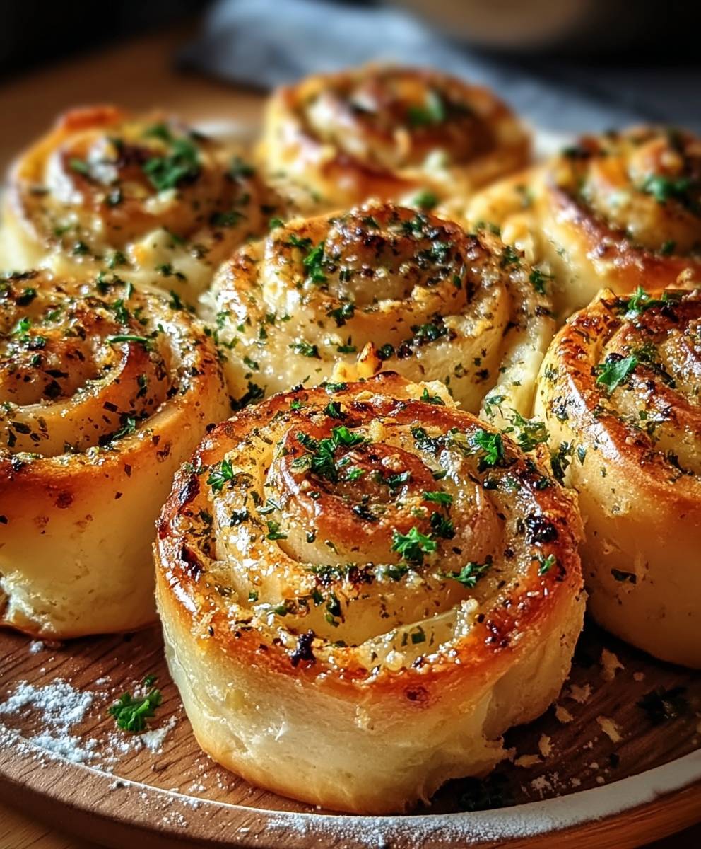 Garlic Swirl Rolls