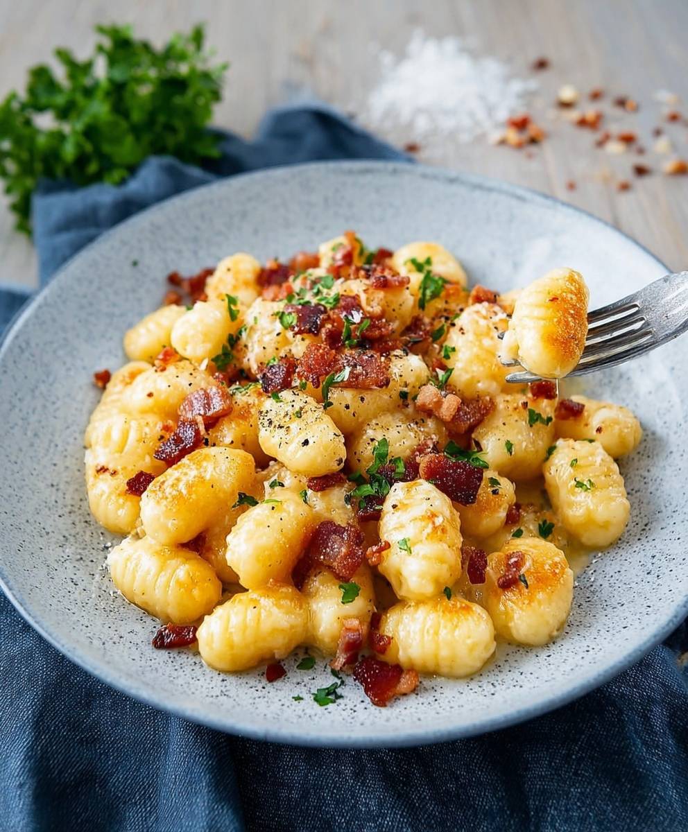 Gnocchi Carbonara