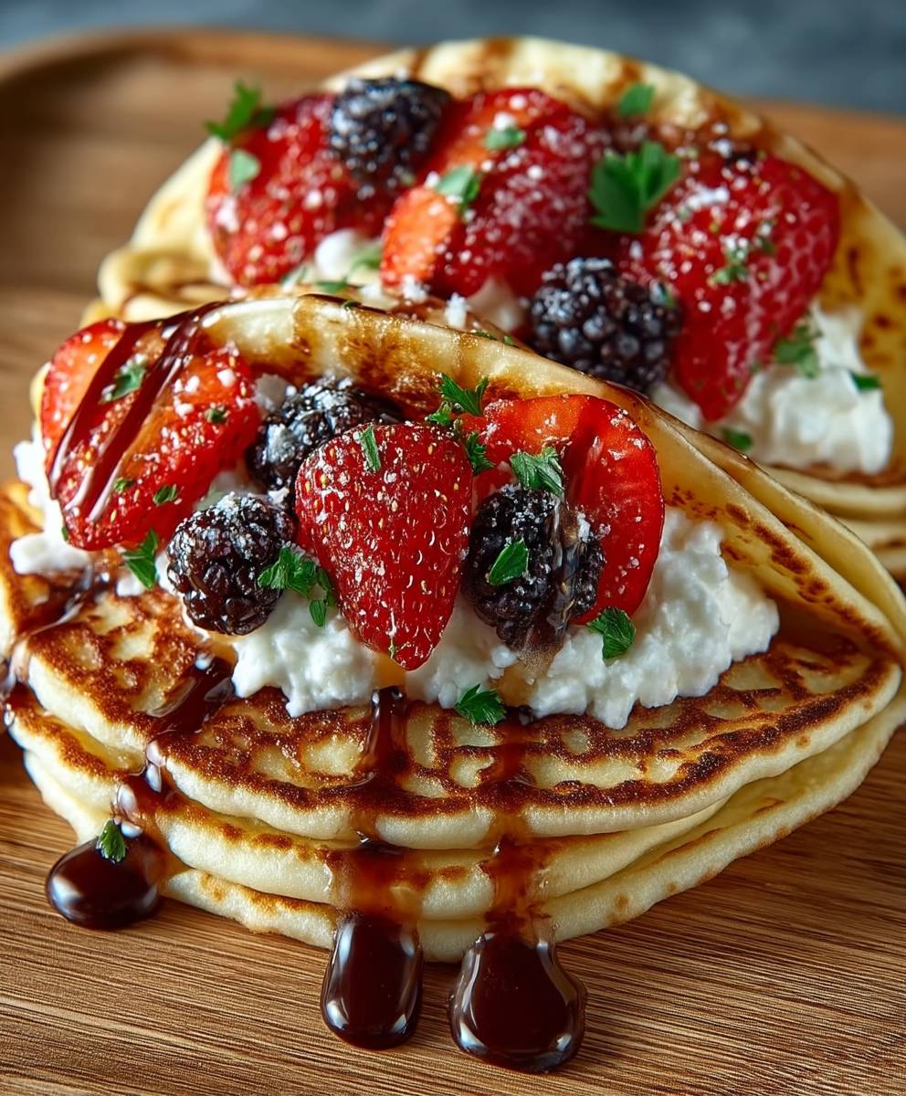 Pancake tacos
