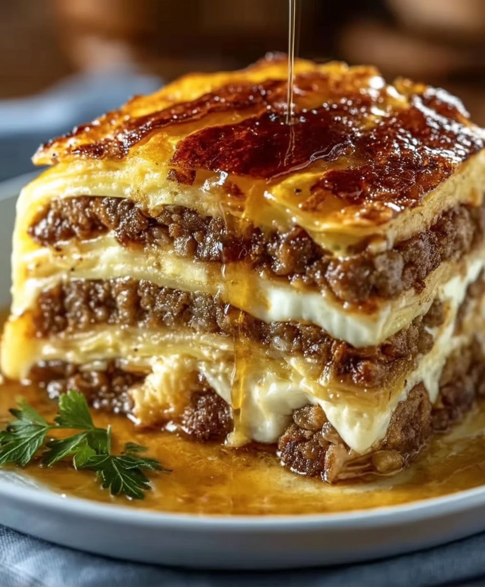 Pancake sausage breakfast casserole