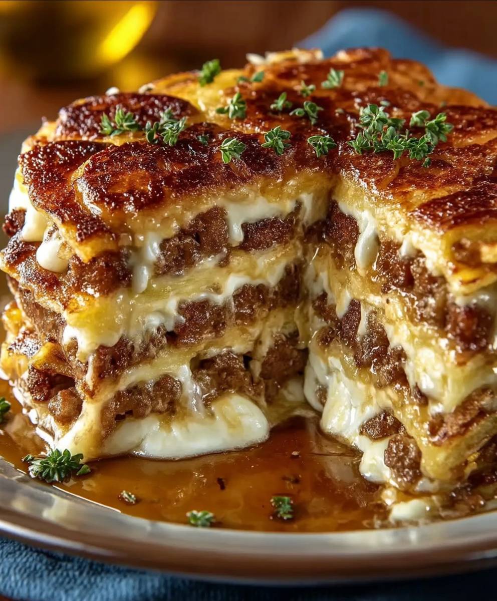 Pancake sausage breakfast casserole