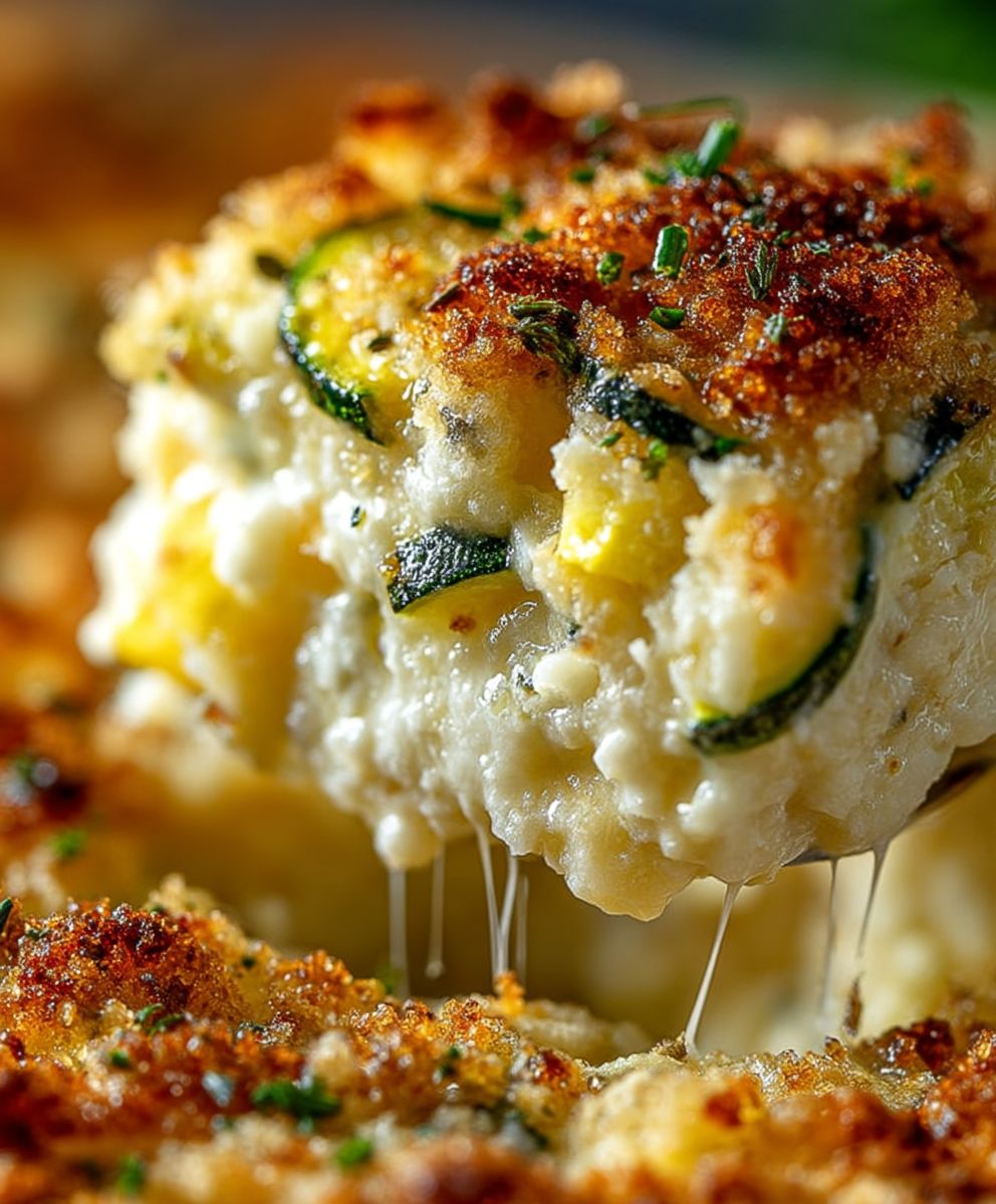 Baked Zucchini Parmesan Casserole
