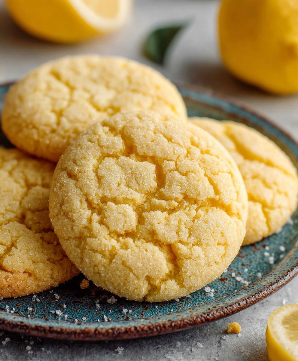 Lemon Sugar Cookies