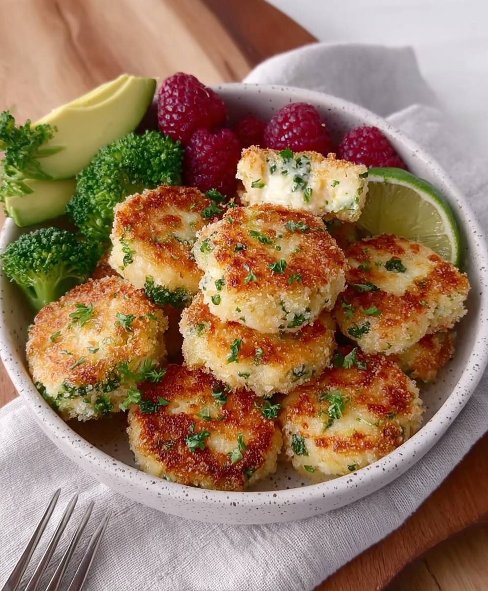 Chicken Broccoli Nuggets for Baby