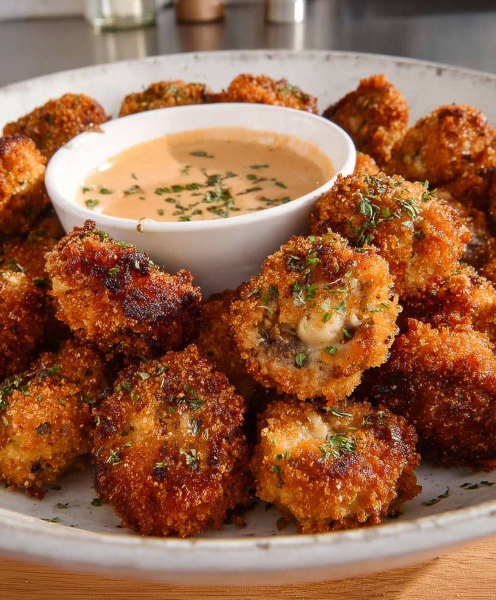 Crispy Fried Mushrooms