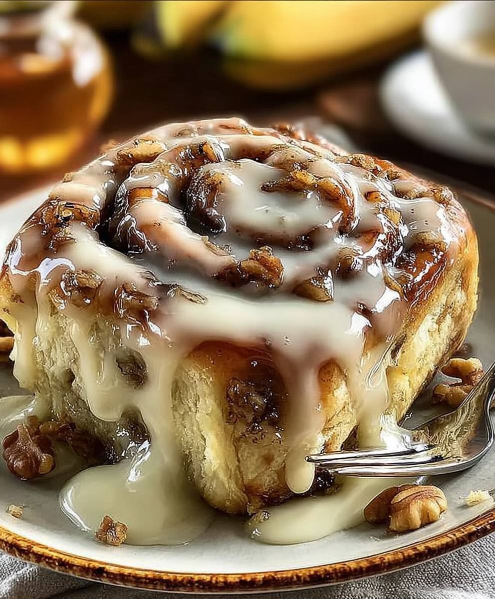 Banana Cinnamon Rolls