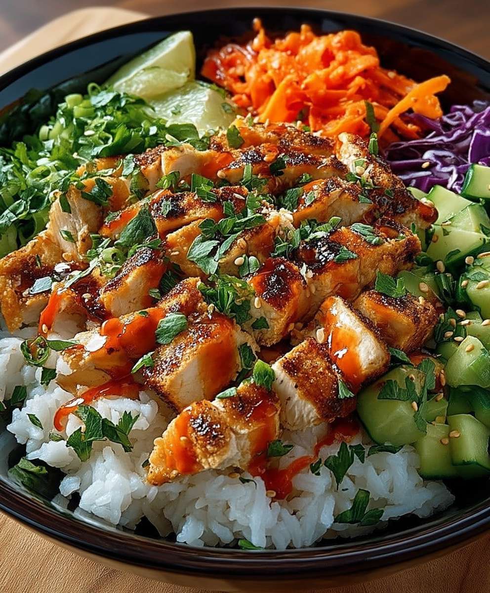 Bang Bang Chicken Bowl
